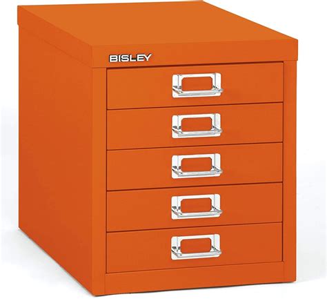 Bisley Desktop Cabinet 5 Drawer H325xw279xd380mm Steel 